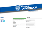 Vinnies Doorknock volunteer registration form