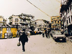 Walking with Dad, Kathmandu, Nepal